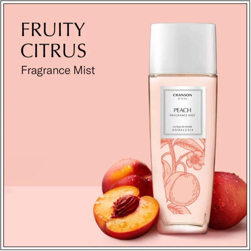Chanson d'Eau Les Eaux Du Monde Peach tělový sprej pro ženy 75 ml