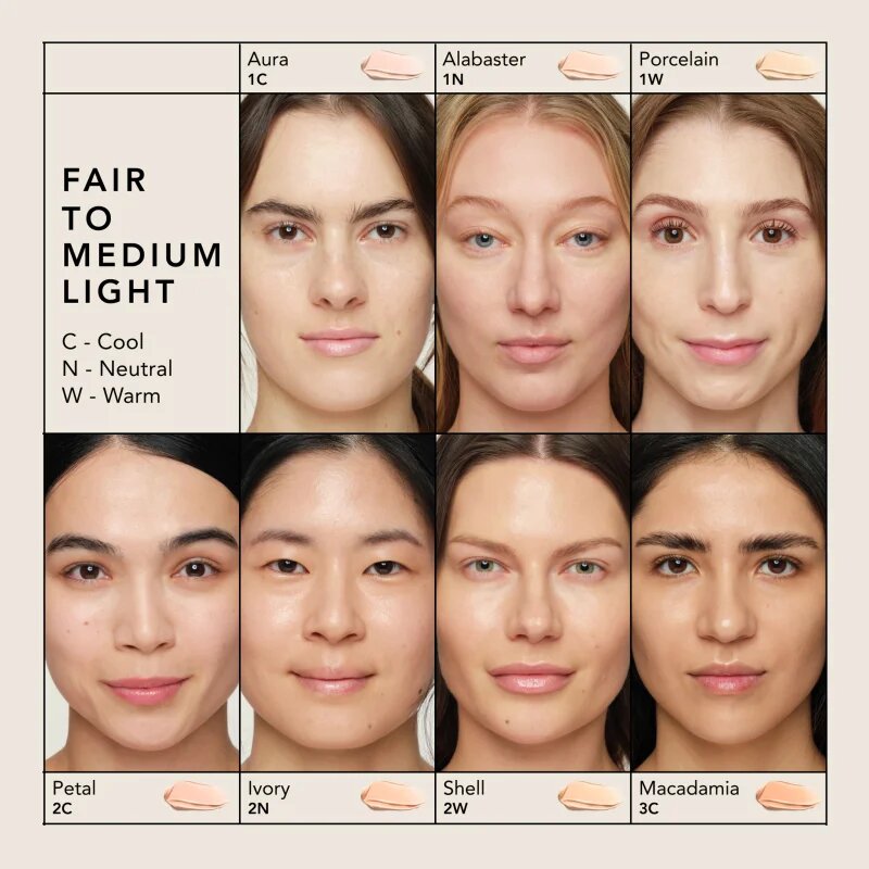 Chantecaille Future Skin Gel Foundation hydratační make-up s rozjasňujícím efektem Aura 30 g