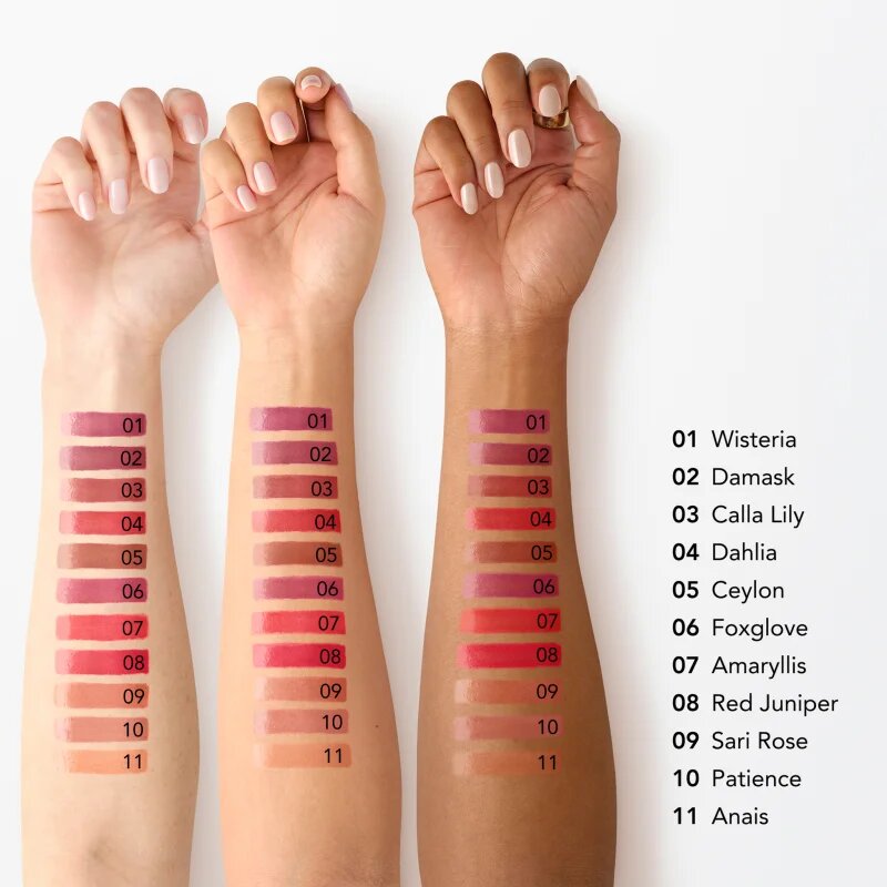 Chantecaille Lip Chic hydratační lesklá rtěnka Damask 2 g