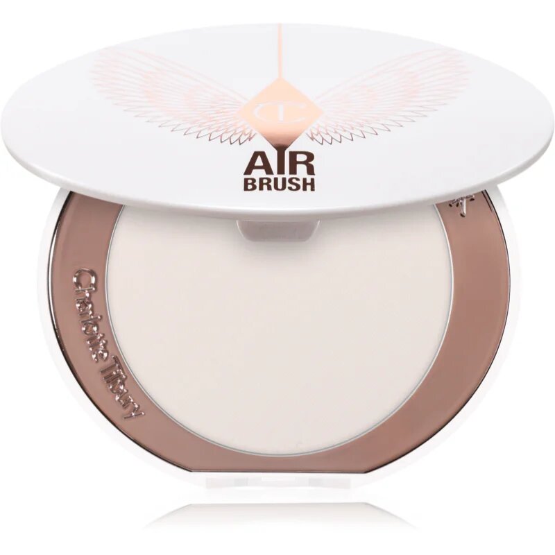 Charlotte Tilbury Airbrush Brightening Flawless Finish rozjasňující kompaktní pudr odstín Fair - Medium 9 g