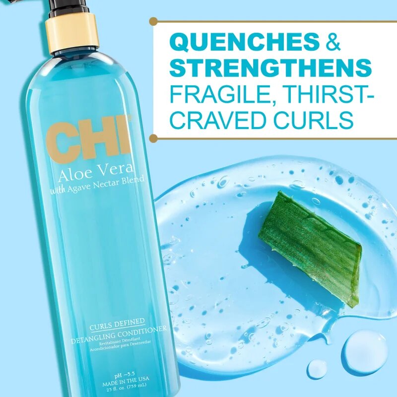 CHI Aloe Vera Curls Defined kondicionér pro vlnité a kudrnaté vlasy 739 ml