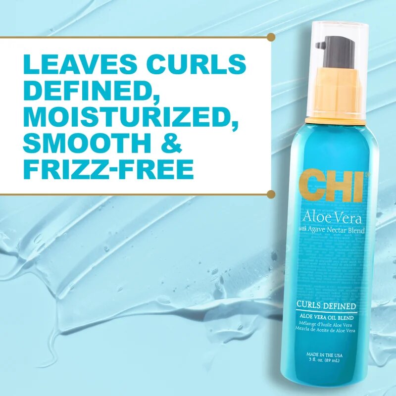 CHI Aloe Vera Curls Defined suchý olej pro kudrnaté vlasy 89 ml