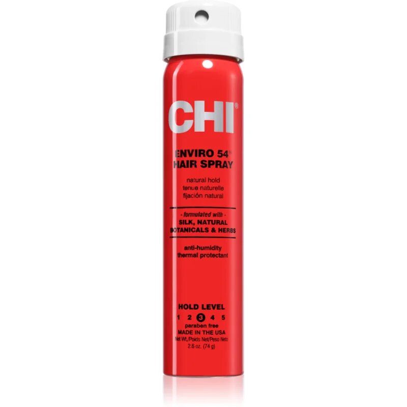 CHI Enviro 54 Hair Spray Natural Hold lak na vlasy se střední fixací 74 g