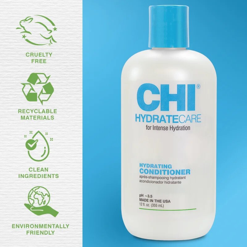 CHI HYDRATECARE Hydrating Conditioner hloubkově hydratační kondicionér pro suché vlasy 355 ml