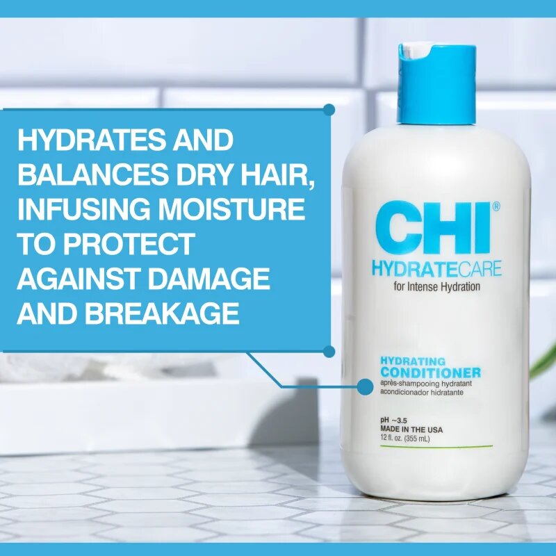 CHI HYDRATECARE Hydrating Conditioner hloubkově hydratační kondicionér pro suché vlasy 355 ml