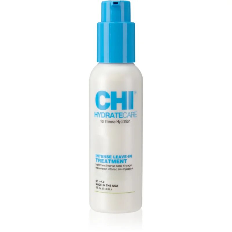 CHI HYDRATECARE Intense Leave-In Treatment bezoplachová péče pro suché vlasy 118 ml