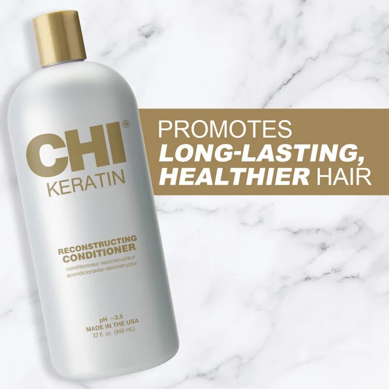 CHI Keratin kondicionér s keratinem pro suché a nepoddajné vlasy 946 ml