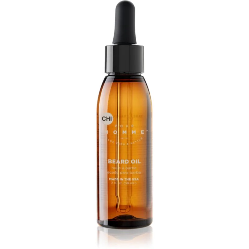 CHI Pour Homme Beard Oil olej na vousy s vůní dřeva 59 ml