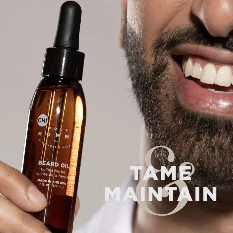 CHI Pour Homme Beard Oil olej na vousy s vůní dřeva 59 ml