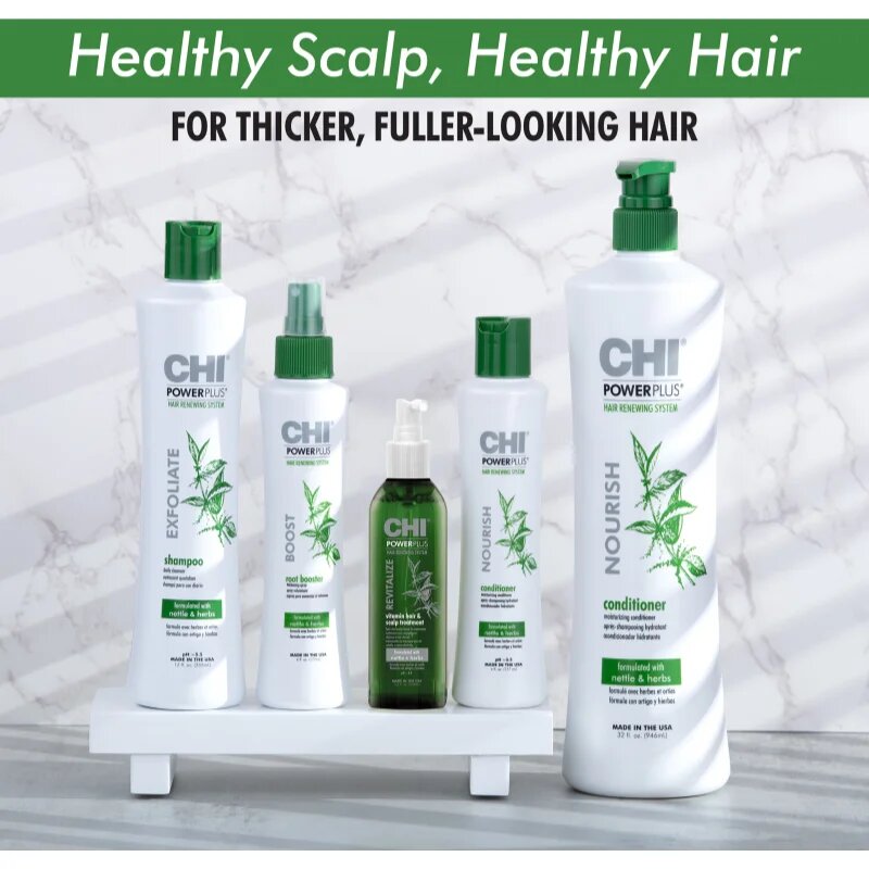 CHI Power Plus Exfoliate Shampoo exfoliační šampon pro obnovu pokožky hlavy 355 ml