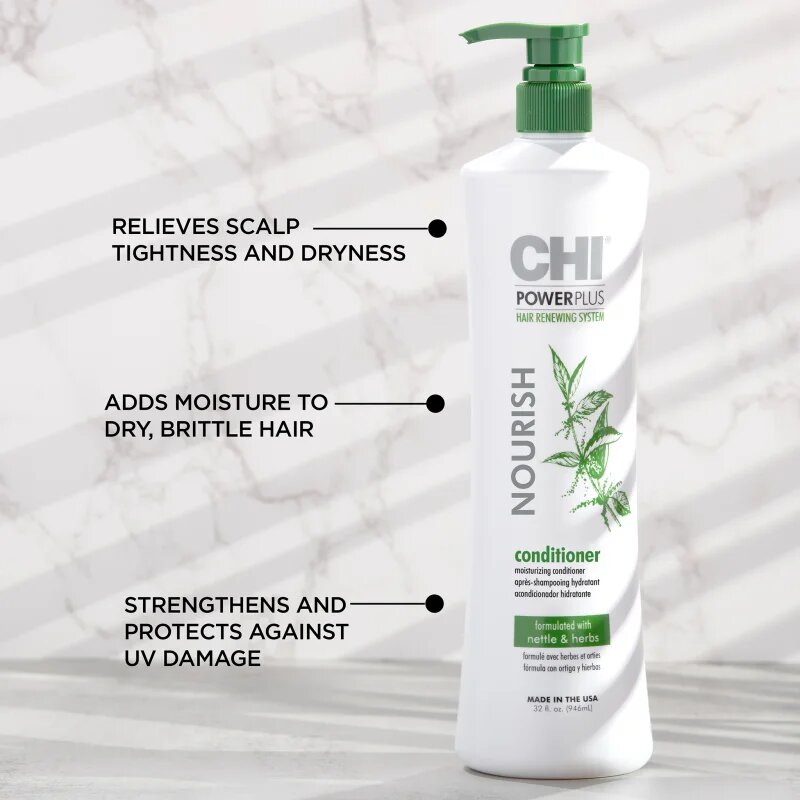 CHI Power Plus Nourish Conditioner vyživující kondicionér pro obnovu pokožky hlavy 946 ml
