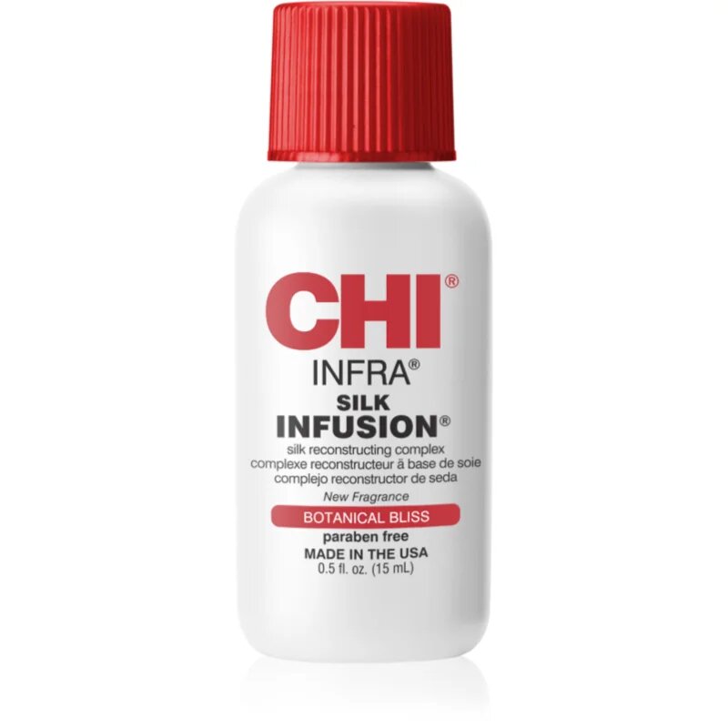 CHI Silk Infusion Botanical Bliss posilující a regenerační vlasové sérum s hedvábím 15 ml