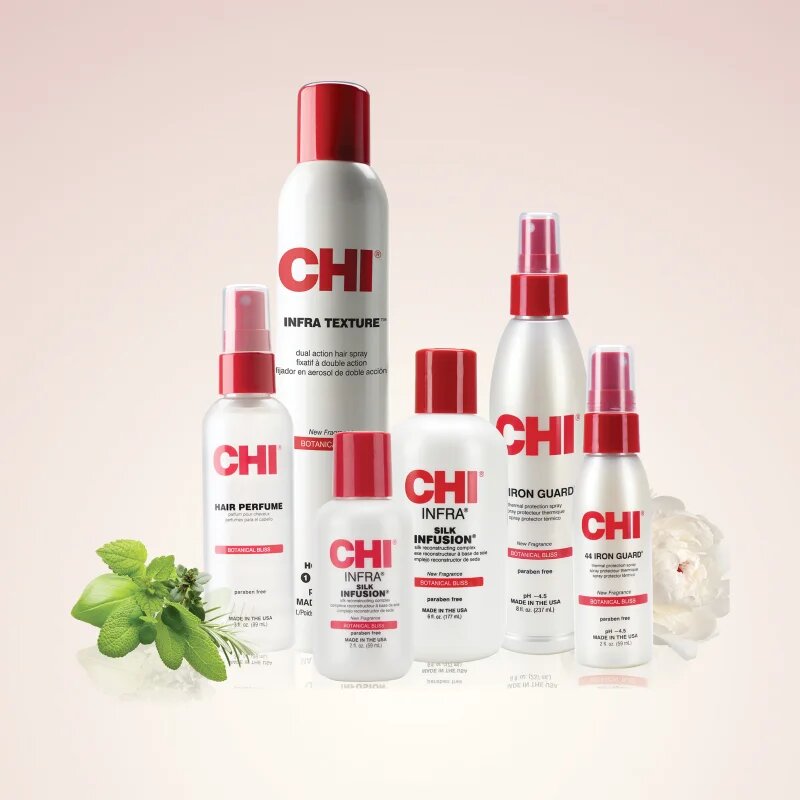 CHI Silk Infusion Botanical Bliss posilující a regenerační vlasové sérum s hedvábím 15 ml
