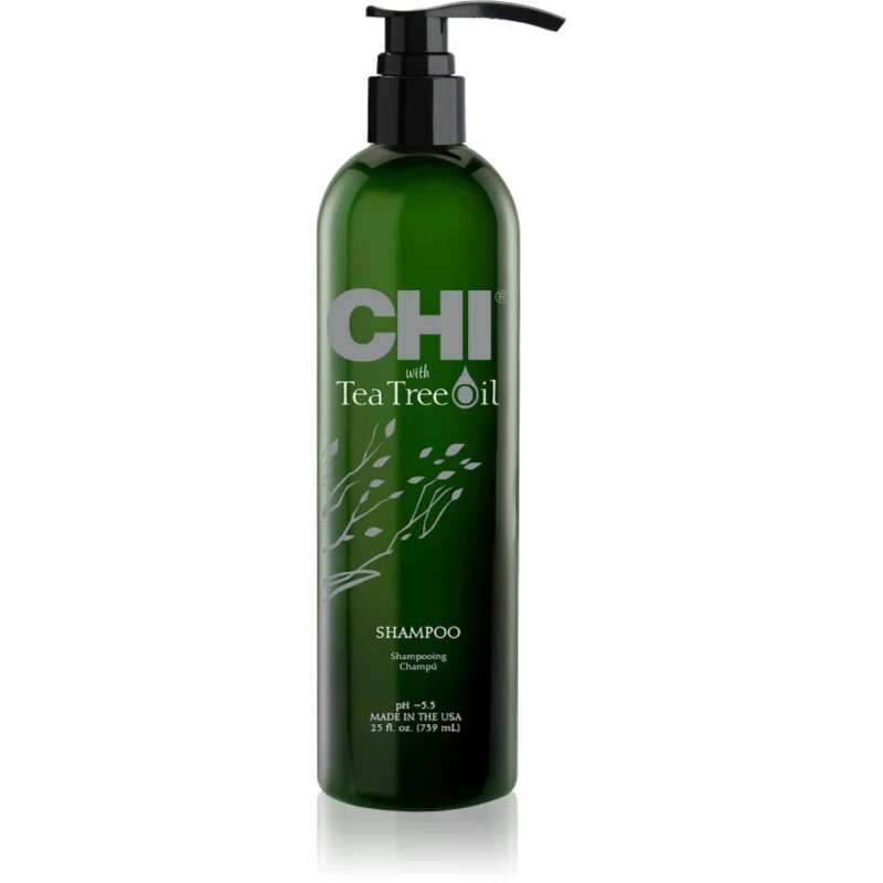 CHI Tea Tree Oil Shampoo šampon pro mastné vlasy a vlasovou pokožku 739 ml