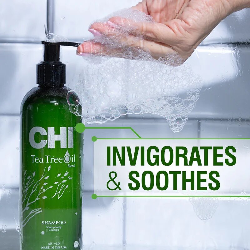 CHI Tea Tree Oil Shampoo šampon pro mastné vlasy a vlasovou pokožku 739 ml