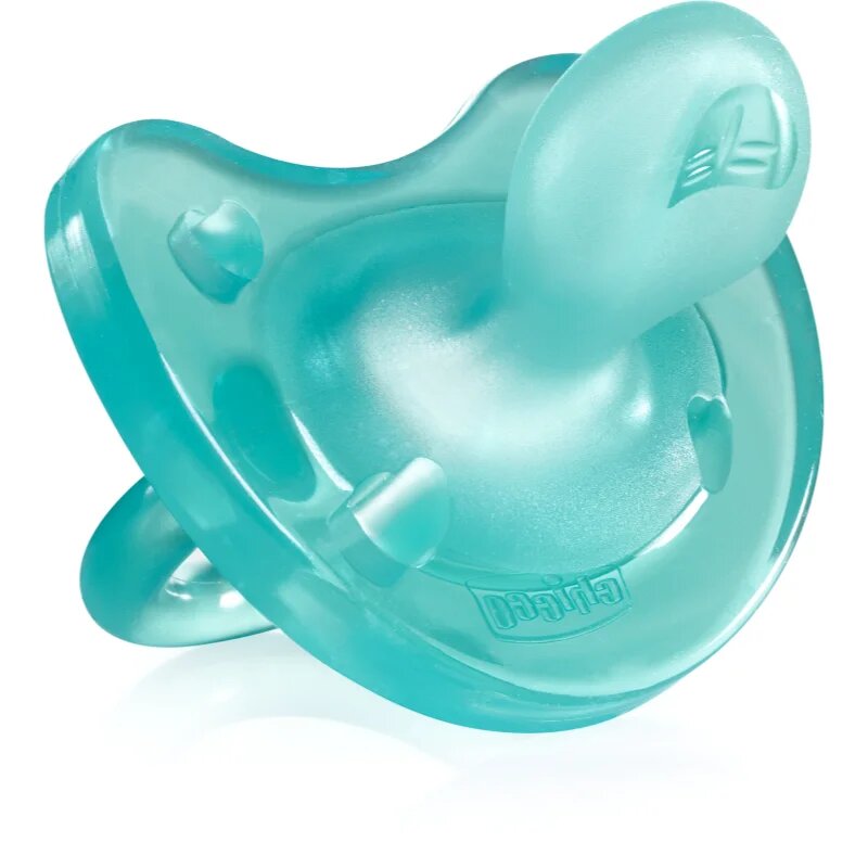 Chicco Physio Soft Blue dudlík 6-16 m 2 ks
