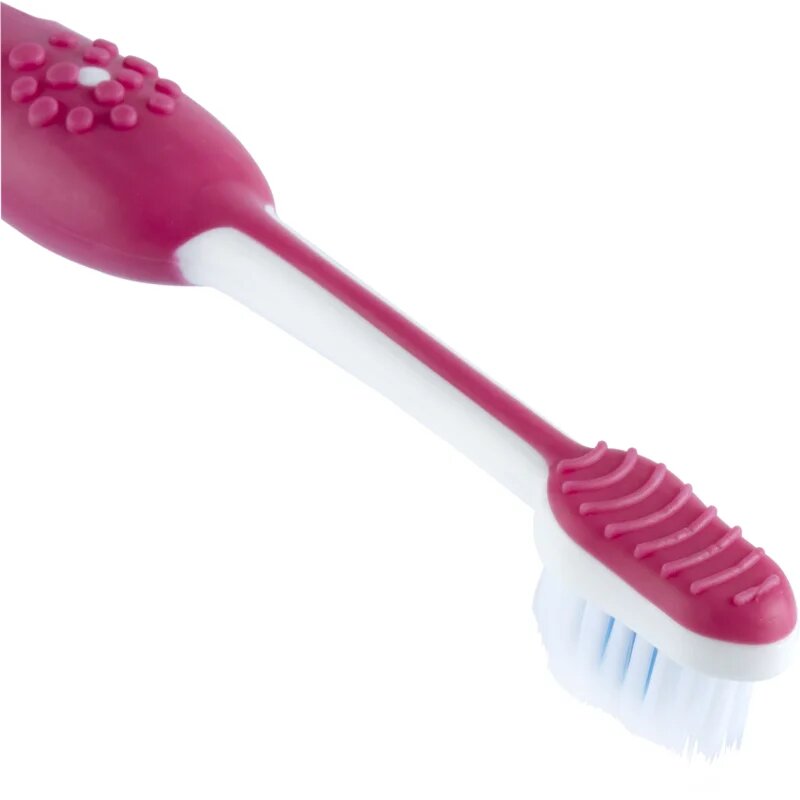 Chicco Toothbrush 3-6y+ zubní kartáček pro děti Hippo 1 ks