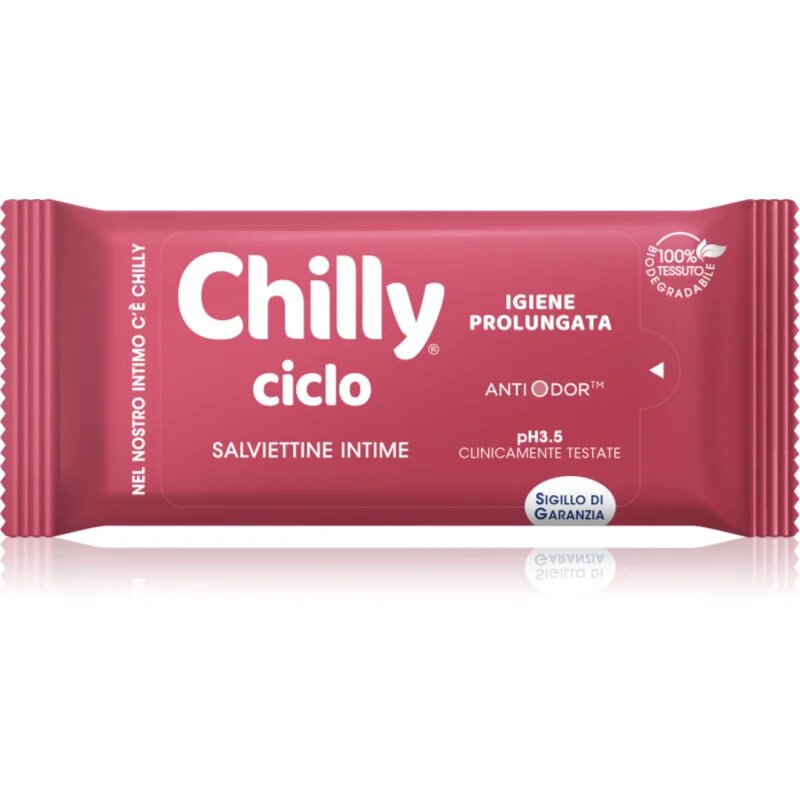 Chilly Ciclo Intimate Wipes ubrousky pro intimní hygienu 12 ks