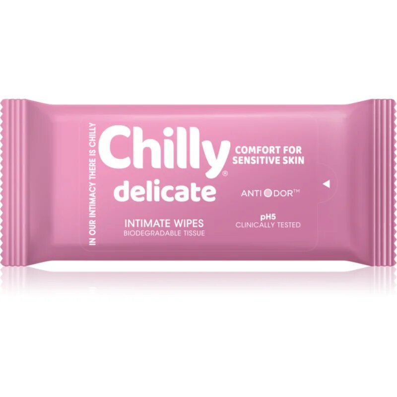 Chilly Delicate Intimate Wipes ubrousky pro intimní hygienu 12 ks