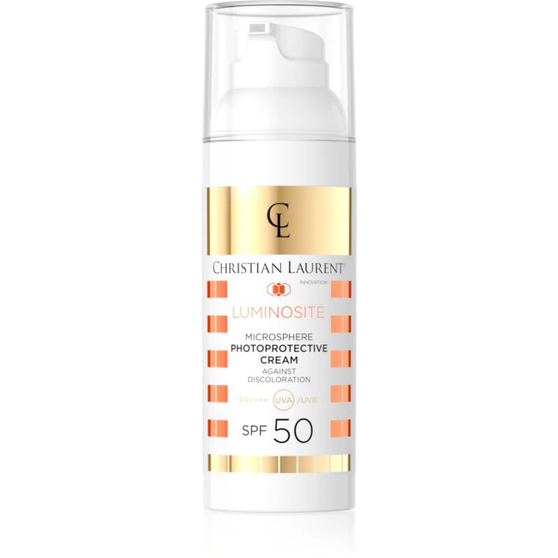 Christian Laurent Luminosité SPF 50 zklidňující denní krém proti zarudnutí 50 ml