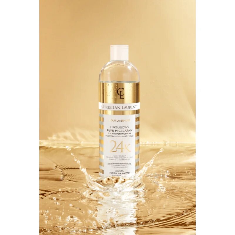 Christian Laurent Pour La Beauté odličovací micelární voda 500 ml