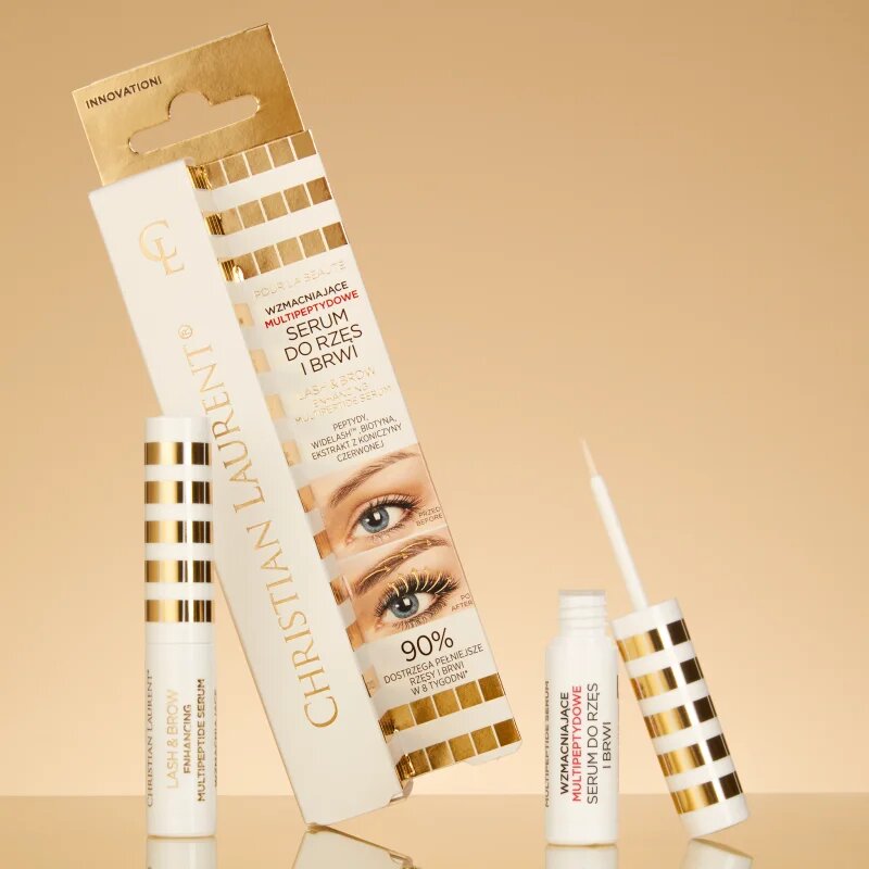 Christian Laurent Pour La Beauté zpevňující sérum na řasy a obočí 4 ml