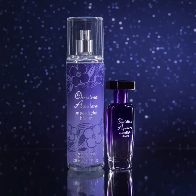 Christina Aguilera Moonlight Bloom tělový sprej pro ženy 236 ml