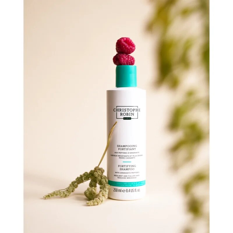 Christophe Robin Fortifying Shampoo with Amaranth Peptides extra jemný šampon proti vypadávání vlasů 250 ml