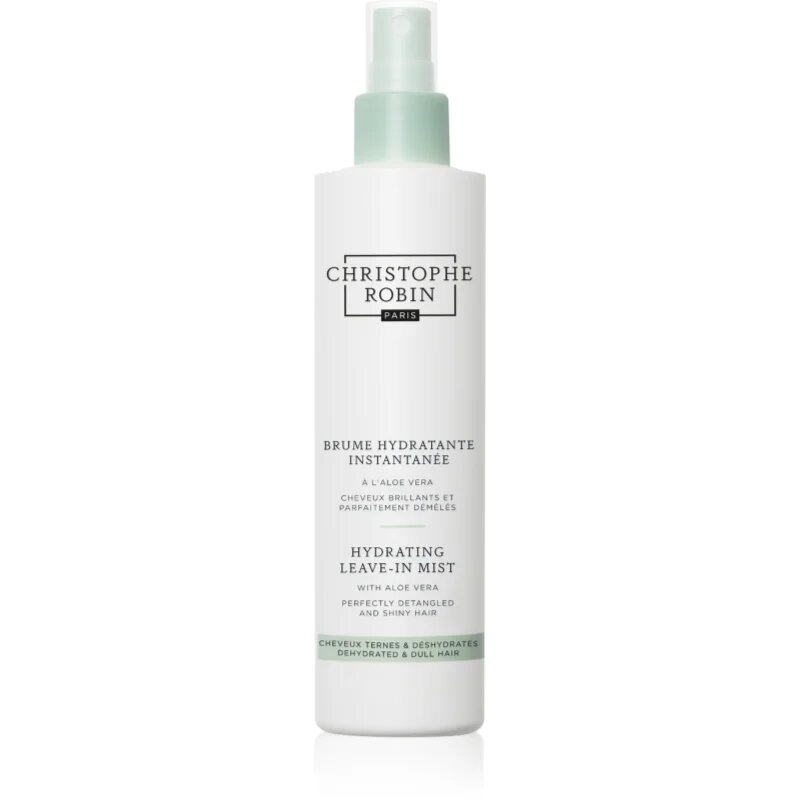 Christophe Robin Hydrating Leave-In Mist with Aloe Vera vyživující a hydratační sprej pro suché a zcitlivělé vlasy 150 ml