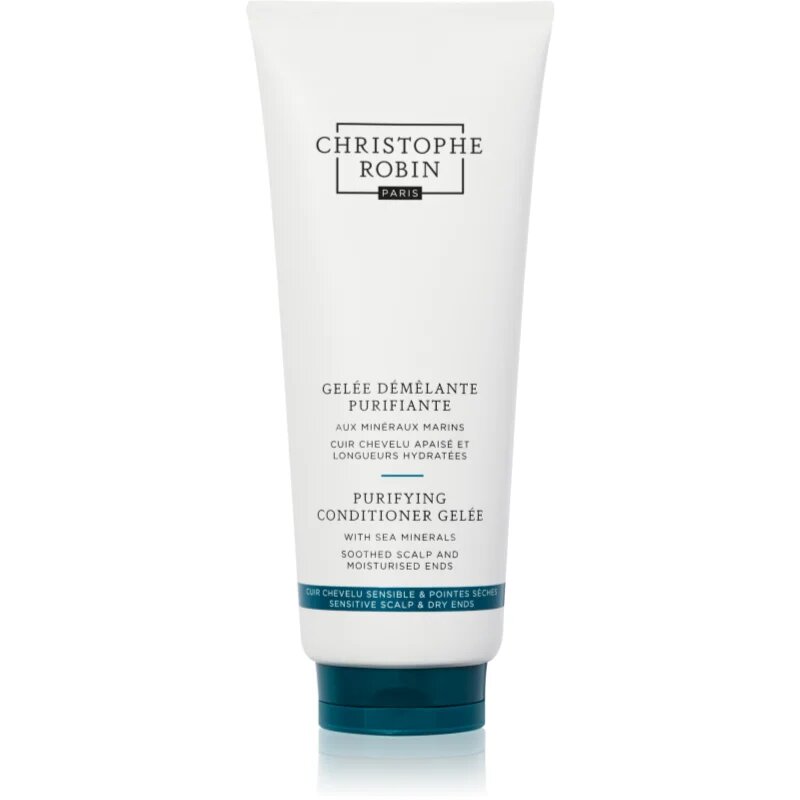 Christophe Robin Purifying Conditioner Geleé with Sea Minerals gelový kondicionér pro snadné rozčesání vlasů 200 ml