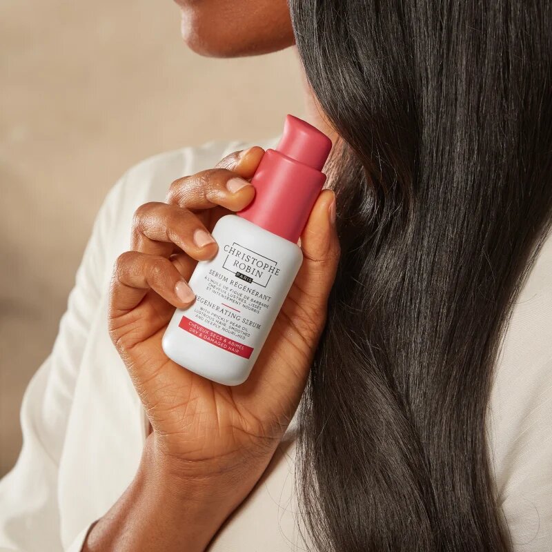 Christophe Robin Regenerating Serum with Prickly Pear Oil regenerační sérum pro suché poškozené a chemicky ošetřené vlasy 50 ml