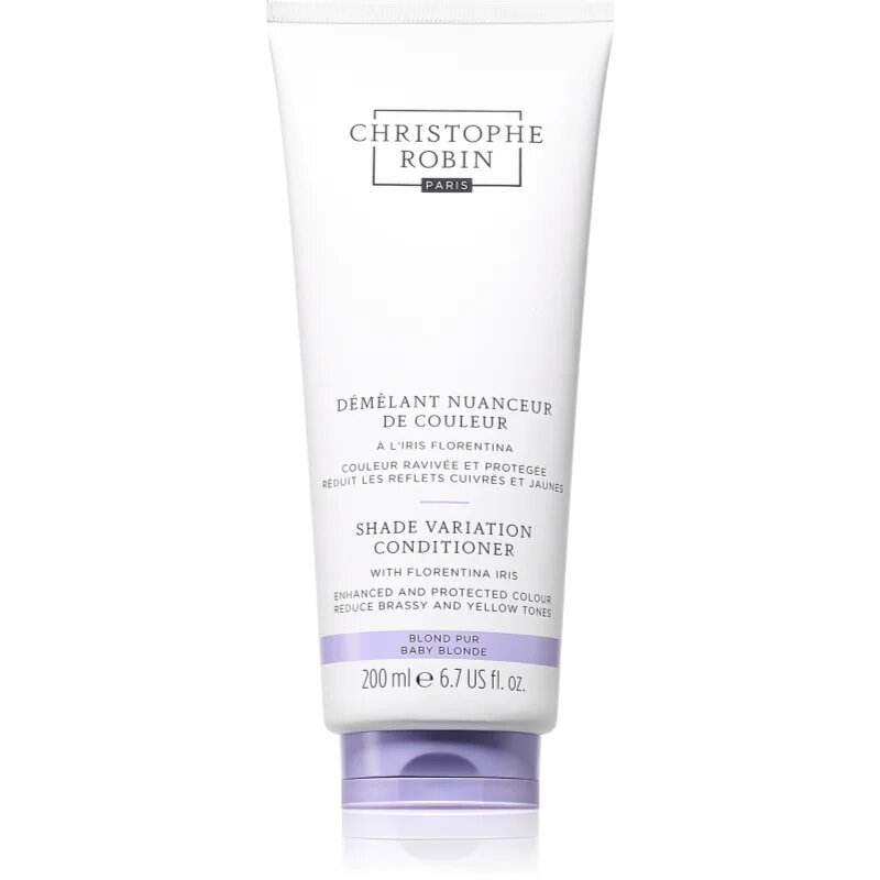 Christophe Robin Shade Variation Conditioner kondicionér pro blond a melírované vlasy 200 ml