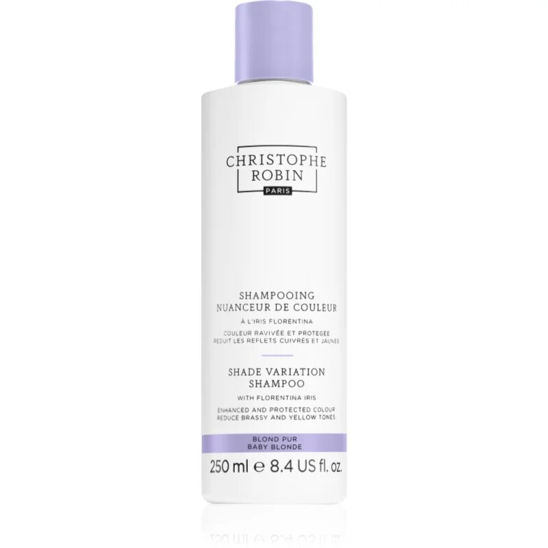 Christophe Robin Shade Variation Shampoo Shampoo šampon pro blond vlasy 250 ml