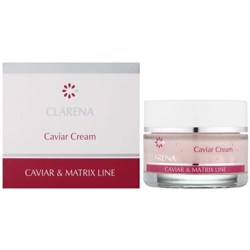 Clarena Caviar & Matrix Line rozjasňující krém s liftingovým efektem 50 ml