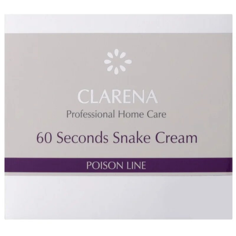 Clarena Poison Line liftingový krém s protivráskovým účinkem 50 ml