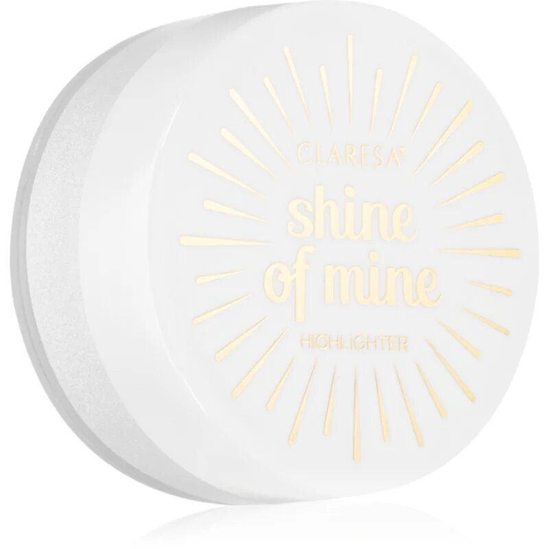 Claresa Feel The Pow(d)er! matující pudr na oční okolí odstín 01 White 6 g