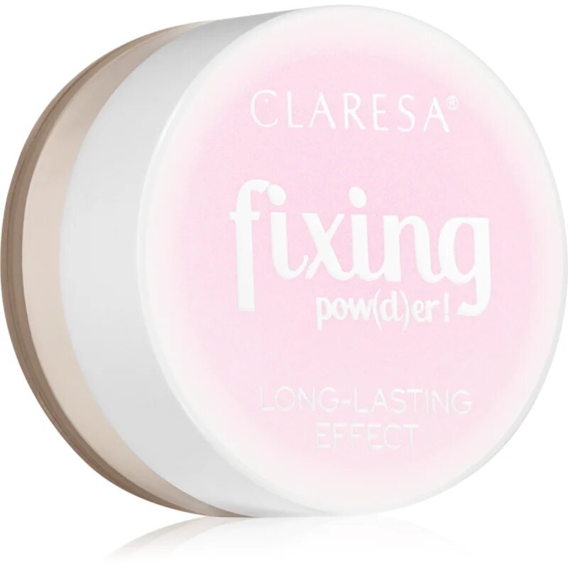 Claresa Fixing Pow(d)er! transparentní sypký pudr 55 g
