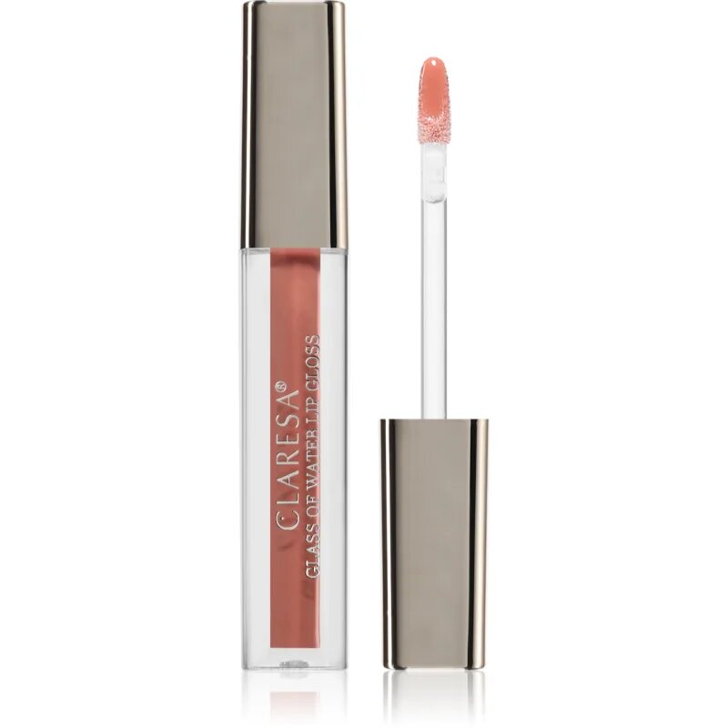 Claresa Glass of Water Lip Gloss dlouhotrvající lesk na rty odstín 06 Iced Latte 2 g