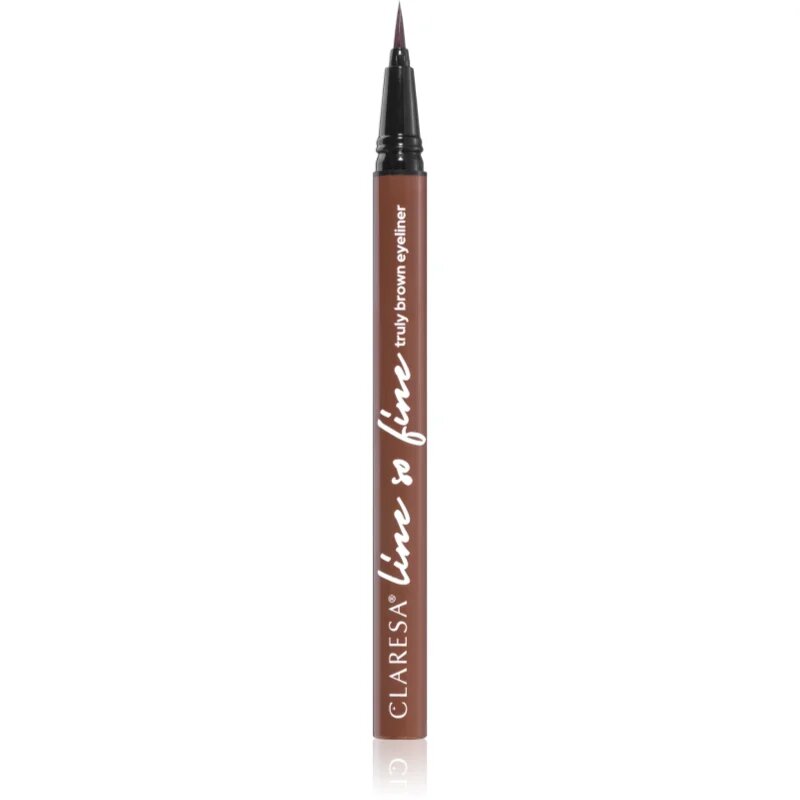 Claresa Line So Fine oční linky ve fixu odstín Brown 08 g