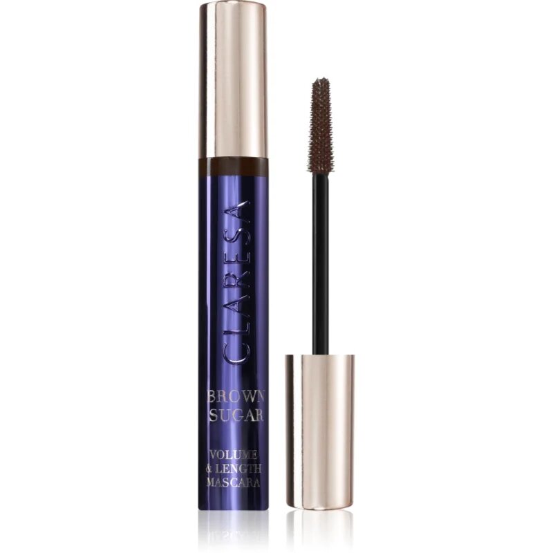 Claresa Paint It Volume & Lenght Mascara objemová a prodlužující řasenka odstín 02 Brown Sugar 10 g