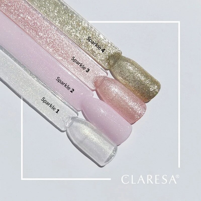 Claresa SoakOff UV/LED Color Sparkle gelový lak na nehty odstín 3 5 g