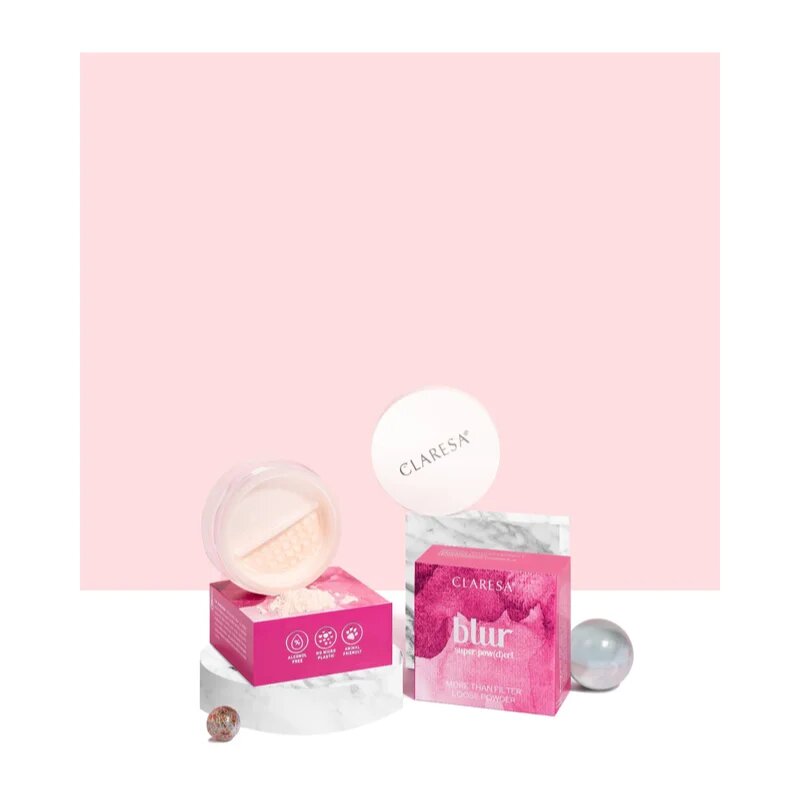 Claresa Super Pow(d)er Blur sypký pudr pro dokonalý vzhled 12 g