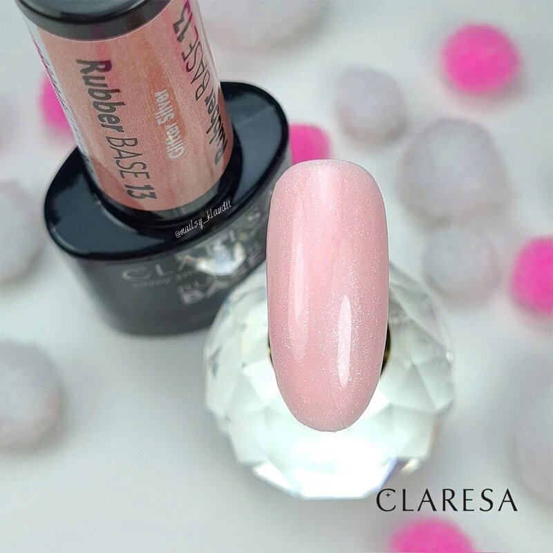 Claresa UV/LED Base Rubber podkladový lak pro gelové nehty odstín 13 5 g