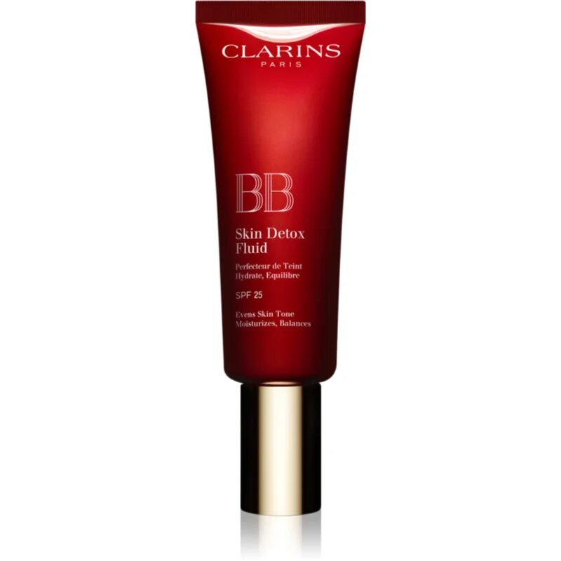 Clarins BB Skin Detox Fluid hydratační BB krém SPF 25 odstín 01 Light 45 ml