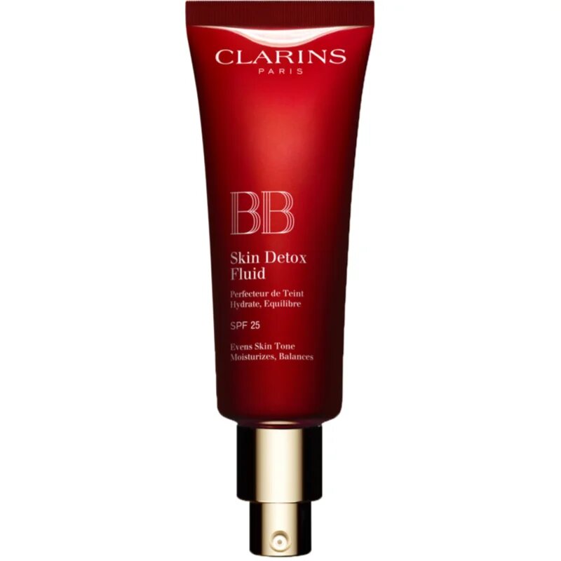 Clarins BB Skin Detox Fluid hydratační BB krém SPF 25 odstín 01 Light 45 ml