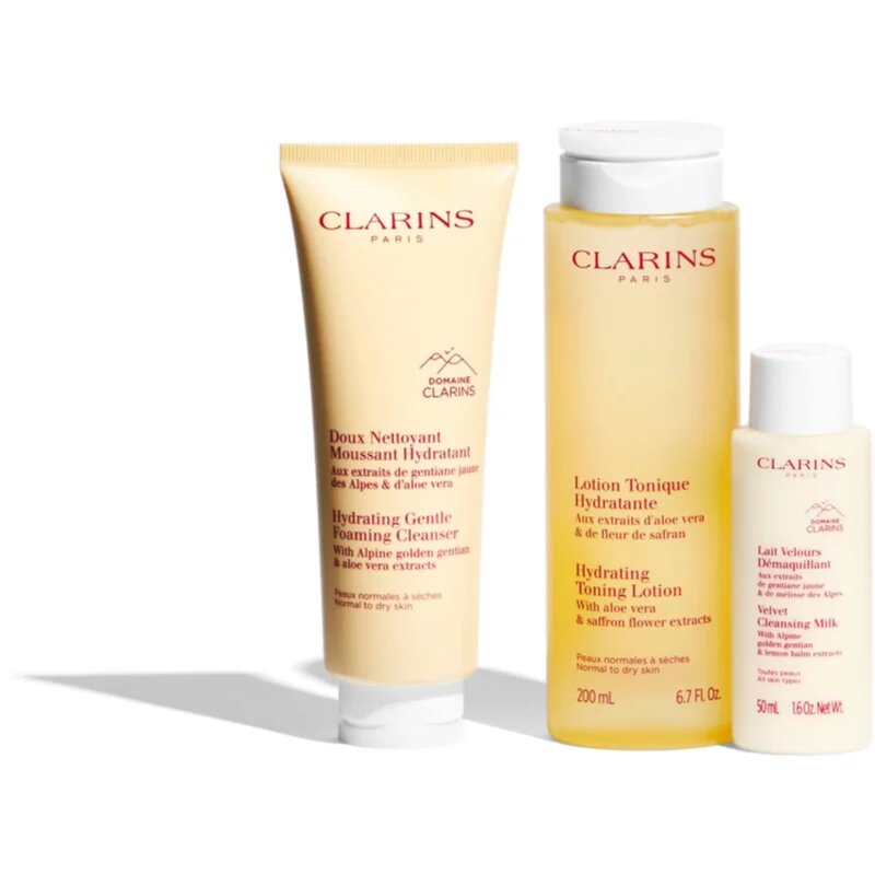 Clarins Cleansing Essentials Normal Skin dárková sada pro normální pleť