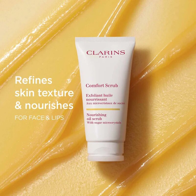 Clarins Comfort Scrub Nourishing Oil Scrub olejový peeling s vyživujícím účinkem 50 ml