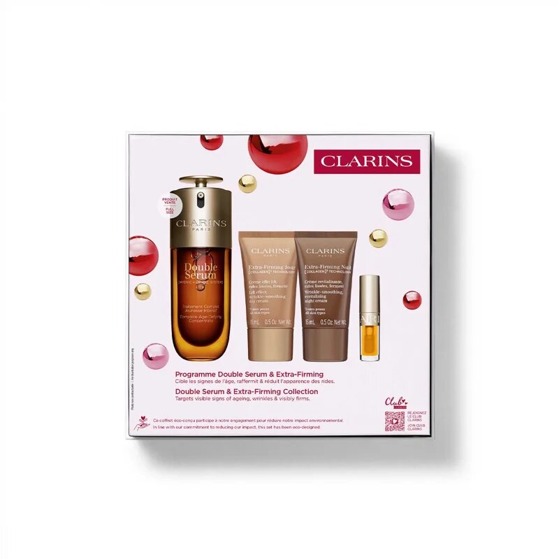 Clarins Double Serum & Extra Firming Collection dárková sada pro zralou pleť