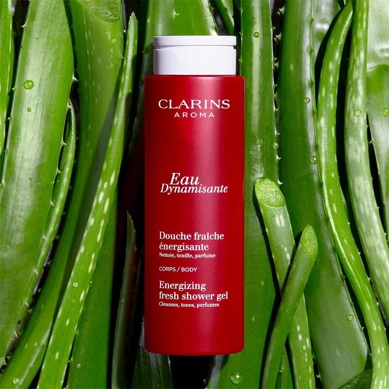 Clarins Eau Dynamisante Shower Gel energizující sprchový gel 200 ml