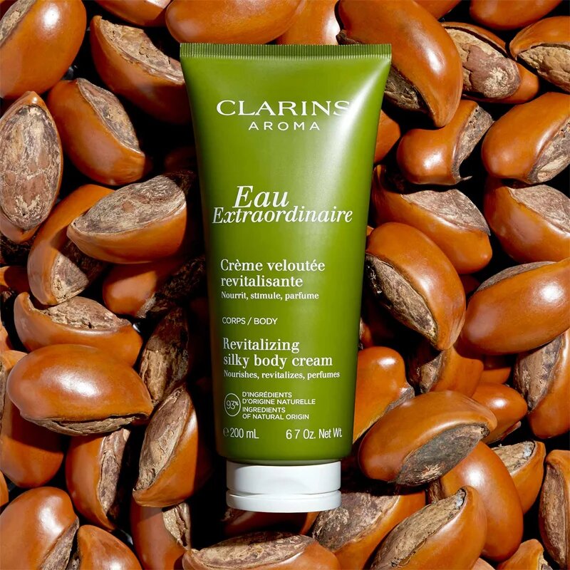 Clarins Eau Extraordinaire Revitalizing Silky Body Cream revitalizační krém na tělo 200 ml